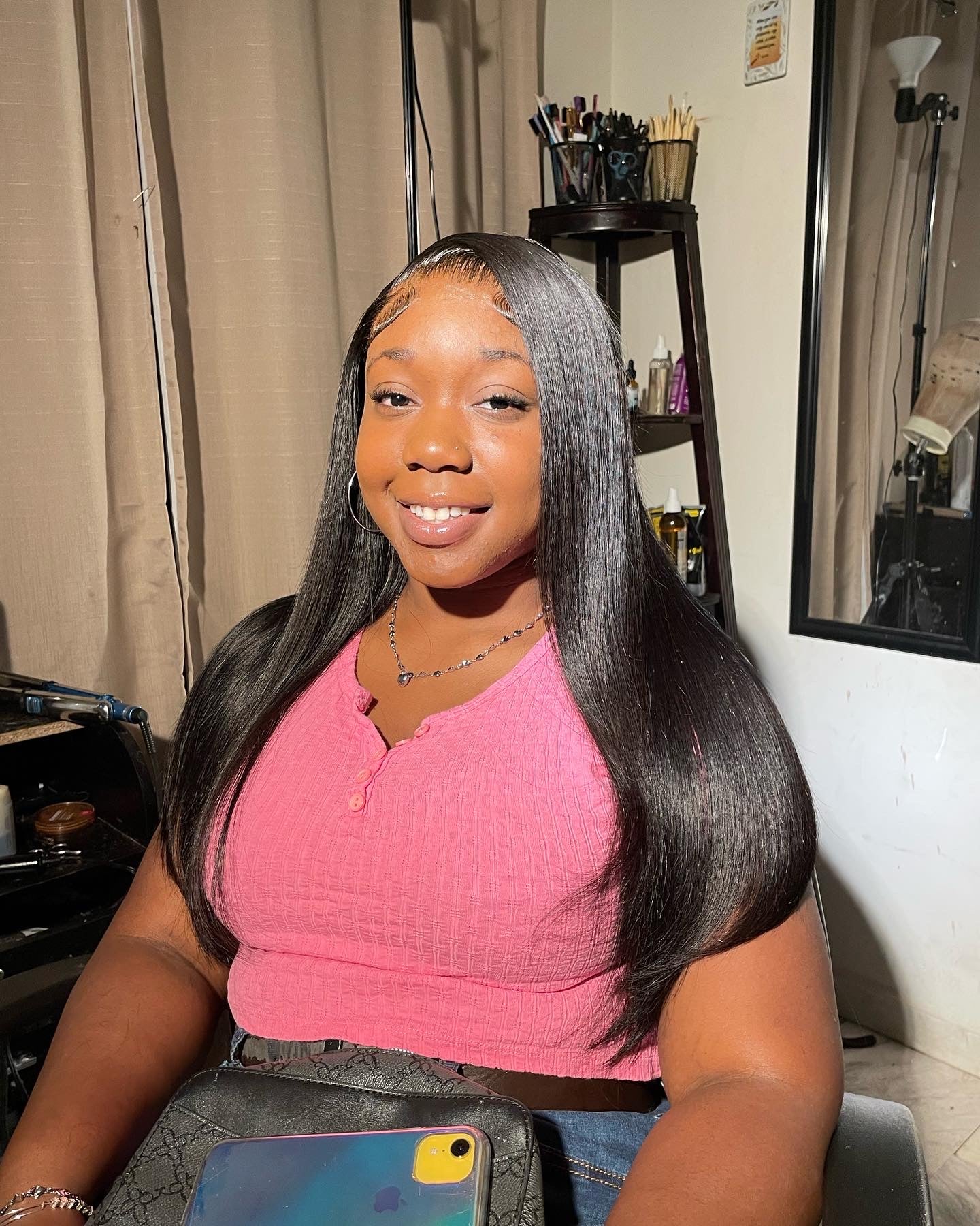 13x4 Seamless Transparent Lace Frontals Wigs ON HAND
