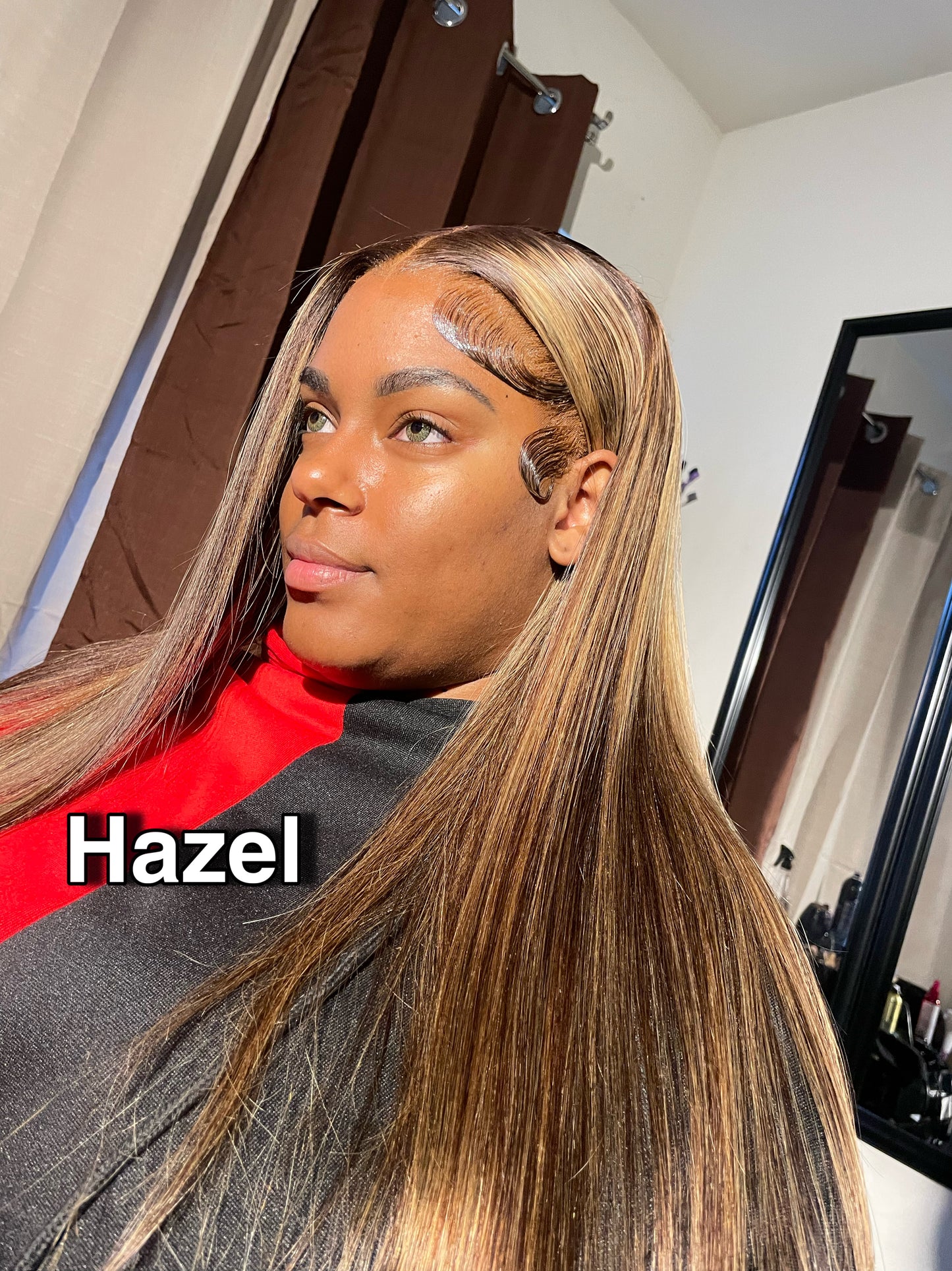 Hazel 13x4 Seamless Transparent Lace Frontal