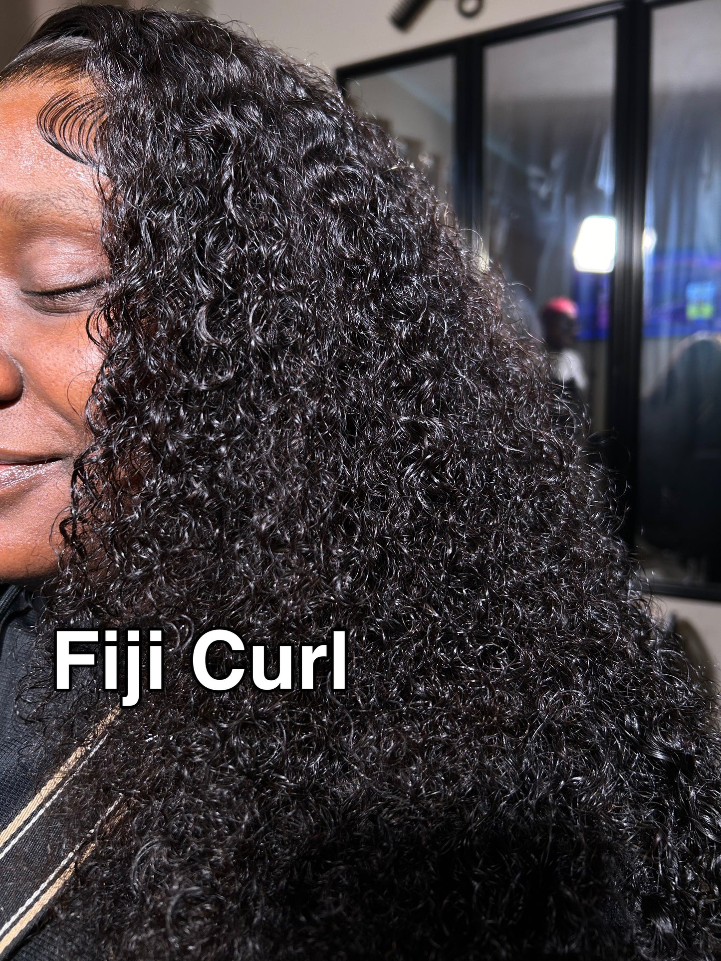 Curly Textured Lace Frontal Wig