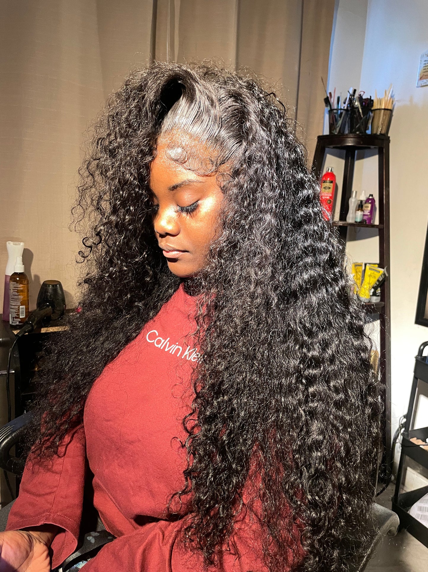 13x4 Seamless Transparent Lace Frontals Wigs ON HAND
